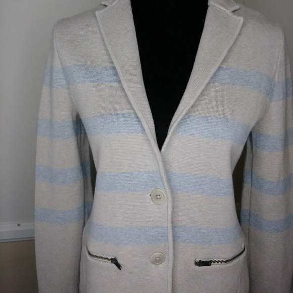 Talbot Jacket blazer zippered pockets NWOT - Picture 5 of 8